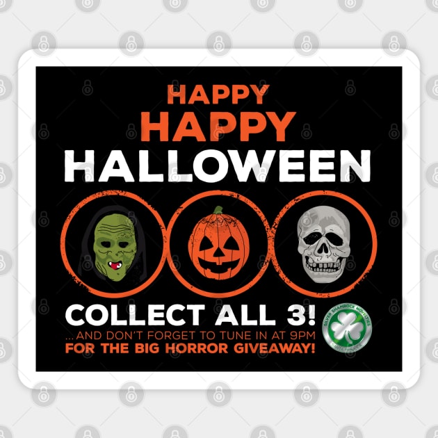 Happy Happy Halloween III (3/3) Magnet by andrew_kelly_uk@yahoo.co.uk